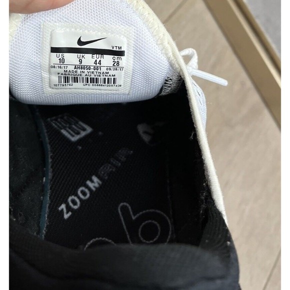 NIKE AIR MAX 270 Sneakers Men Shoes 10 White Shoes - Picture 7 of 10